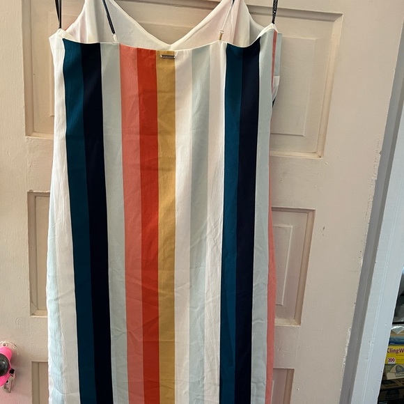 Volcom Flavor Up Slip Dress in Stripes Medium - Picture 10 of 11